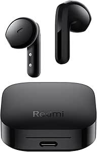 XIAOMI Redmi Buds 6 Active - Auriculares inalámbricos, cancelación de Ruido, Ligeros, hasta 36 Horas de autonomía, Bluetooth 5.4, Negro (Versión ES)
