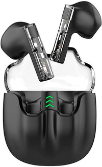 Auriculares Stereo Bluetooth Dual Pod Earbuds Cool Vision Negro