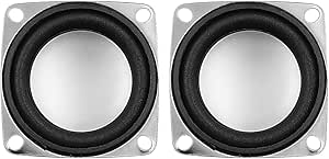 Tiardey - Altavoz estéreo de 4 ohmios para altavoz de bricolaje (2 unidades)