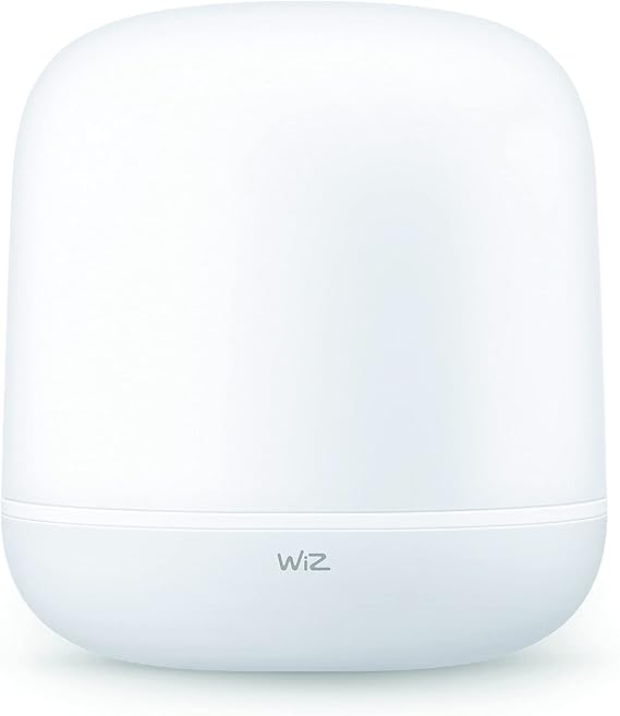 WiZ - Lámpara portátil Hero, Luz blanca y de colores, Wi-Fi, con tecnología SpaceSense y compatible con Alexa y Google Home