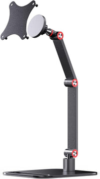 Soporte para monitor portátil con liberación rápida magnética - Plegable para monitores portátiles de 12, 12,5, 15,6, 17, 17,3, 18 y 18,5 pulgadas, soporte VESA de 75 x 75 mm, soporte plegable para