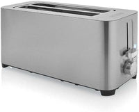 Princess 142402 Tostadora de acero con 2 ranuras largas - 7 niveles - 1400 W