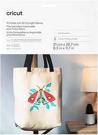 Cricut™ Printable Iron-On for Light Fabrics – A4 (5 ct)