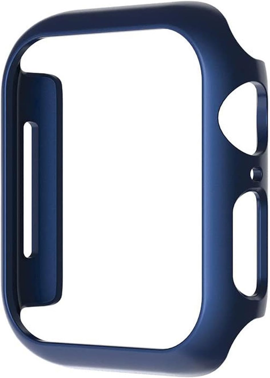 Funda rígida Anybase de policarbonato para Apple Watch de 41 mm Series 8/9/SE 2, diseño ultrafino, parte trasera abierta, protección transparente, color rosa.