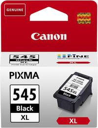 Cartucho de Tinta Negra de Alto Rendimiento Canon PG-545XL Original - Imprime hasta 400 Páginas A4 (1 Cartucho)