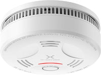 X-Sense Detector de Humo, Alarma de Incendio con Batería de 10 Años para el Hogar, Indicador LED y Botón de Silencio, Alarma de Humo con Batería, Conforma al Estándar EN 14604, SD11