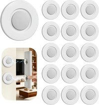 16 Piezas Soporte Para Mandos A Distancia De Pareds, Soportes Magnéticos Para Mando A Distancia, Autoadhesivo Para Mandos A Distancia De Pared, Organizador Mandos Magnético De Pared Para Tv, Enchufes