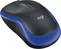 Logitech 910-002236 Ratón inalámbrico óptico, Azul, Tamaño único