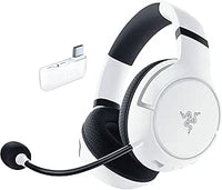 Razer Kaira HyperSpeed - Auriculares de Juego inalámbricos multiplataforma para Xbox (Inalámbricos HyperSpeed, Transductores Triforce de 50 mm, Micrófono cardioide HyperClear) Blanco