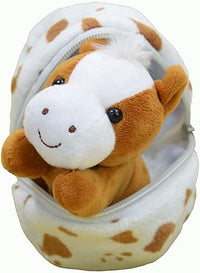 Kögler-Plush Toys Lotti Mini Pony Huevo, Aprox. 13 cm de Alto, Juguete de Peluche para acurrucarse y amar, como pequeño Regalo niñas, Multicolor, (75766)