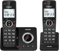 VTech - Teléfono Digital inalámbrico ES2051 contestador telefónico Doble, Bloqueador de Llamadas no deseadas