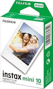 instax 16386004 Fujifilm - Films Mini - Blanc - 86 x 54 mm - Monopack 10 Films
