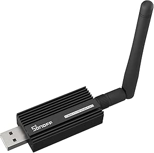 Sonoff Dongle USB Zigbee más-ZBDongle-E 3.0 Interfaz Antena Externa SMA Gateway Universal, preinstalado con firmware Zigbee basado en EZNet 6.10.3 Coordinated Home Assistant o Zigbee2MQTT