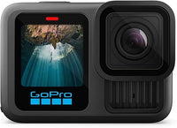 GoPro HERO13 Negro – wodoodporna Cámara akcji z vídeo 5.3K60, zdjęciami 27 MP + kompatybilność z obiektywami z serii HB