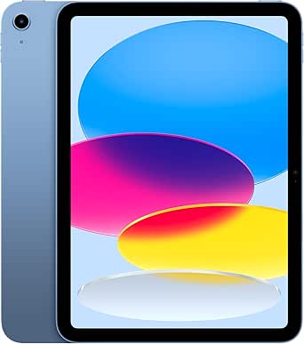 Apple iPad de 11 Pulgadas: Chip A16, Modelo de 11 Pulgadas, Pantalla Liquid Retina, 128 GB, Wi Fi 6, cámaras Frontal y Trasera de 12 Mpx, Touch ID, autonomía para un día Entero – Azul