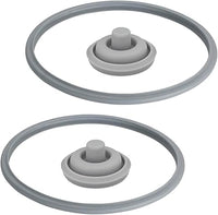 Pack 3 Repuestos para Olla a Presión WMF Perfect Plus y Perfect – Incluye 1x Gomas de Sellado (Ø22 cm) + 2x Juntas para Válvula, Tapa, Olla Express y Mango – Compatible con Modelos de 2,5L a 8,5L