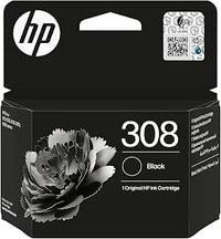HP 308 Negro, Cartucho de Tinta Original