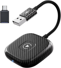 Adaptador Inalámbrico CarPlay,Adaptador CarPlay para iPhone, Wireless CarPlay Conversión de Fábrica con Cable CarPlay a Inalámbrico,Compatible con iPhone iOS 10+ y Coches Partir de 2017
