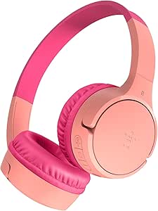 Belkin SoundForm Mini Auriculares Inalámbricos Niños con Micrófono - Rosa