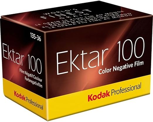 Kodak KOD102800 - Película Negativo Color (35 mm, Professional Ektar 100 135-36) Multicolor