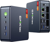 GMKtec M6 Ultra Gaming Mini PC Ryzen 5 7640HS (Actualizado Desde 6600H/6800U), 32GB RAM DDR5 512GB SSD Dual Nic LAN 2,5GbE Mini Computer, Triple Pantalla 4K, WiFi 6, USB4, BT 5.2, DP, HDMI 2.00