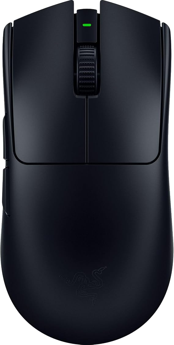 Razer Viper V3 Pro - Ratón inalámbrico Ultraligero Esports Gaming (8K Hz HyperPolling, diseño Ligero de 54g, Sensor Focus Pro 35K dpi, HyperSpeed Wireless, 95 Horas de duración) Negro