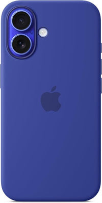Apple Funda de Silicona con MagSafe para el iPhone 16 - Azul Ultramar