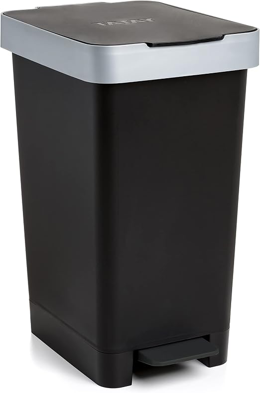 Tatay Cubo de Basura Smart 26x36x47 cm Uso Interior y Exterior