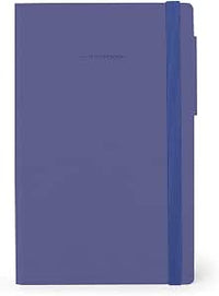 Legami - Taccuino a Puntini My Notebook, Tema Future Dusk, Formato Medium, in Carta FSC Certificata, 192 Pagine, Copertina morbida, Chiusura a Elastico, Doppio Segnalibro, 13 x 21 cm