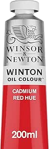 Winsor & Newton Winton Oil Colour Cadmium Red Hue 200 ml