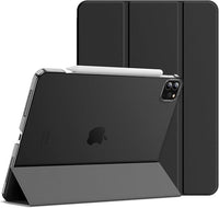 JETech Custodia SOLO per iPad Pro 11 Pollici, Modello 2022/2021/2020/2018, Supporta la Ricarica di Pencil, Cover con Auto Svegliati/Sonno (Nero)