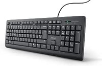Trust Taro Teclado QWERTY Español, Conexión USB, Negro