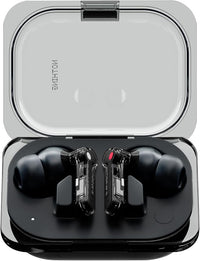 Nothing Ear (a) Auriculares inalambricos Bluetooth con Integración de ChatGPT, Cancelación de Ruido Activa, Algoritmo de Mejora de Graves y hasta 42,5 Horas de reproducción - Negro