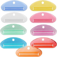 UMCHU 9 Piezas Colorido Exprimidor de Pasta de Dientes,Reutilizable Exprimidor de plástico.para Pasta de dientes,Crema de Manos,Leche Limpiadora,Cosméticos