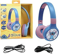 LEXIBOOK, Stitch, Auriculares Bluetooth, HPBT010D