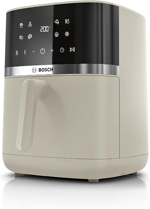 Bosch, Freidora de aire Serie 4, 6.1L, Doble calor, Crema, MAF462C0