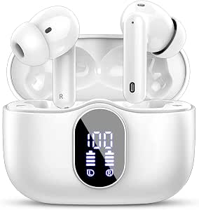 Auriculares Inalámbricos Bluetooth, Auriculares Bluetooth 5.3, HiFi Estéreo