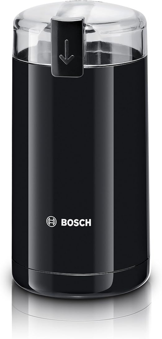 Bosch - Molinillo de café eléctrico, 180 W, capacidad 75 gramos, negro, TSM6A013B