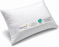 Degrees Home Collection Funda de Almohada de Microfibra Extra Suave y Transpirable - 1 Funda de Almohada Hipoalergénica y Anti-Arrugas - Medida 70 x 45 cm