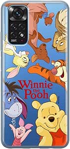 ERT GROUP Handyhülle für Xiaomi REDMI Note 11T/ 11S 5G/ Poco M4 PRO 5G Original und offiziell Lizenziertes Disney Muster Winnie The Pooh & Friends 046, teilweise transparent