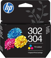 HP 302/304 Tricolor, Cartucho de Tinta Original