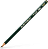 Faber-Castell 119008 - Caja con 12 lápices de grafito Castell 9000 8B