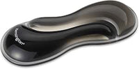 Kensington K62438WW - Reposamuñecas Slim Duo Gel para Ratón y Trackball, 192 x 72 x 22 mm, Alfombrilla Ergonómica, Evita Sobrecargas y Molestias, Compatible con Ratones y Trackballs, Negro/Gris