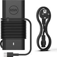 DELL 65W USB C Cargador para DELL Latitude 5540 5420 7400 5440 7440 3540 5520 7420 5430 7390 7320 5530 7430 3440 7340 5320 7410 7330 7530 XPS 13 12 9360 9350 9365 Chromebook Tipo C Portátil Adaptador
