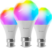 Nanoleaf Essentials | Smart A19 Bulb | 800Lm | White | 2700K-6500K | 120V-240V | B22 V2 - 3PK