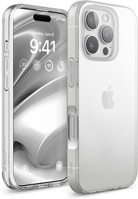 elago Funda Hybrid Clear Compatible con Funda para iPhone 16 Pro 6.3