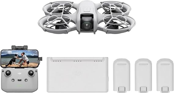 DJI Neo Fly More Combo, mini dron z kamerą 4K UHD dla dorosłych