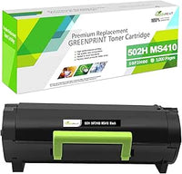 GREENPRINT 502H 50F2H00 Cartucho de Tóner Compatible 5000 Páginas de Alta Capacidad para MS410d MS410dn MS415dn MS510 MS510dn MS315dn MS310d MS310dn MS312dn MS610de MS610dn MS610dte MS610dtn Impresora