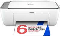 HP DeskJet 2820e 588K9B, Impresora Multifunción de Inyección de Tinta A4 a Color, Impresión a Doble Cara Manual, 7,5 ppm, Wi-Fi, Smart, 6 Meses de Instant Ink Incluidos, Blanca