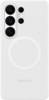 Samsung Funda magnética de Silicona para Galaxy S26 Ultra, Color Blanco